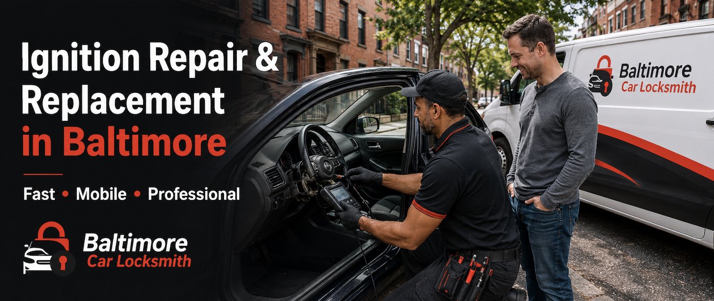 Ignition repair and replacement in Baltimore