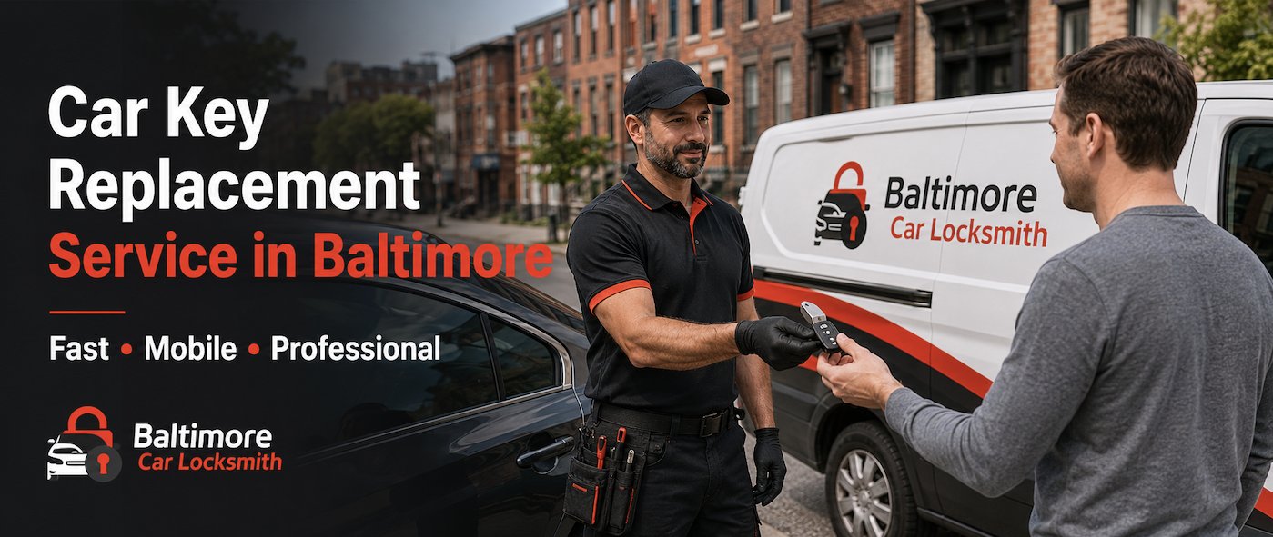 Car key replacement in Baltimore